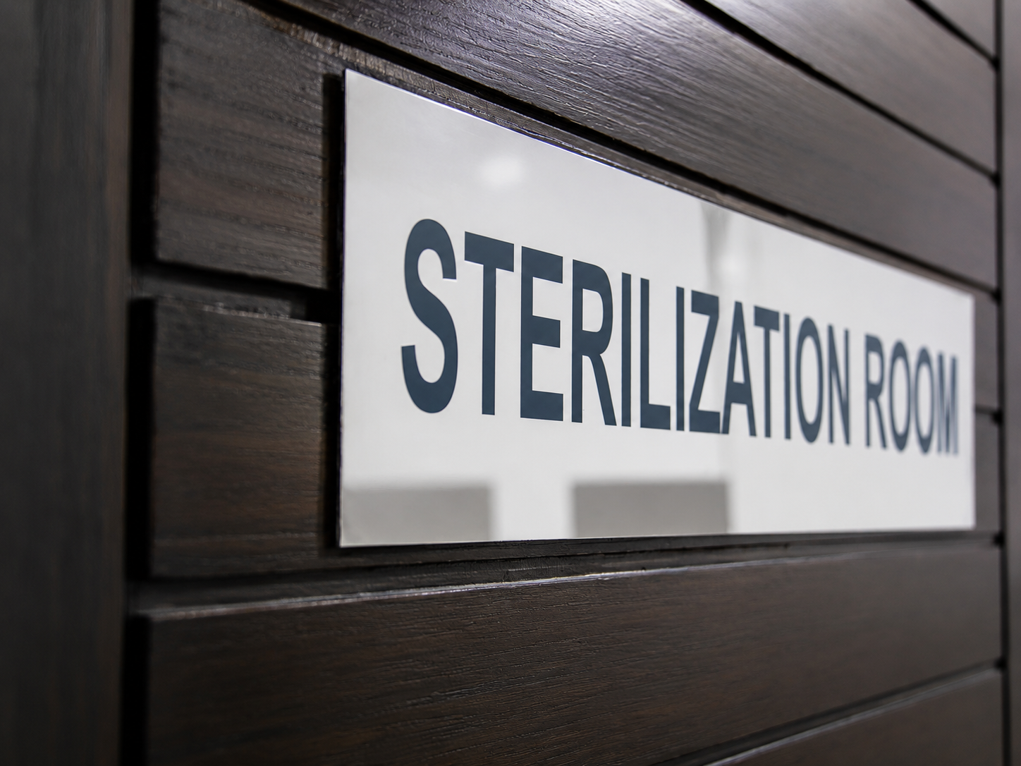 Sterilization room door